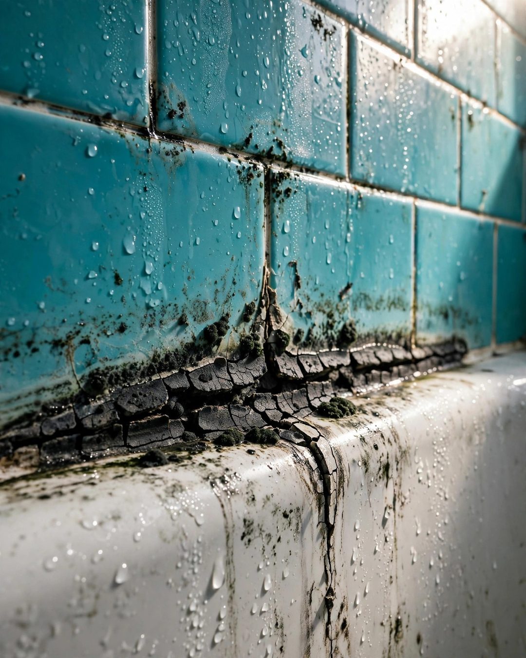 That Black Line Around Your Tub Isn't Just Ugly — It's Eating Your Wall
