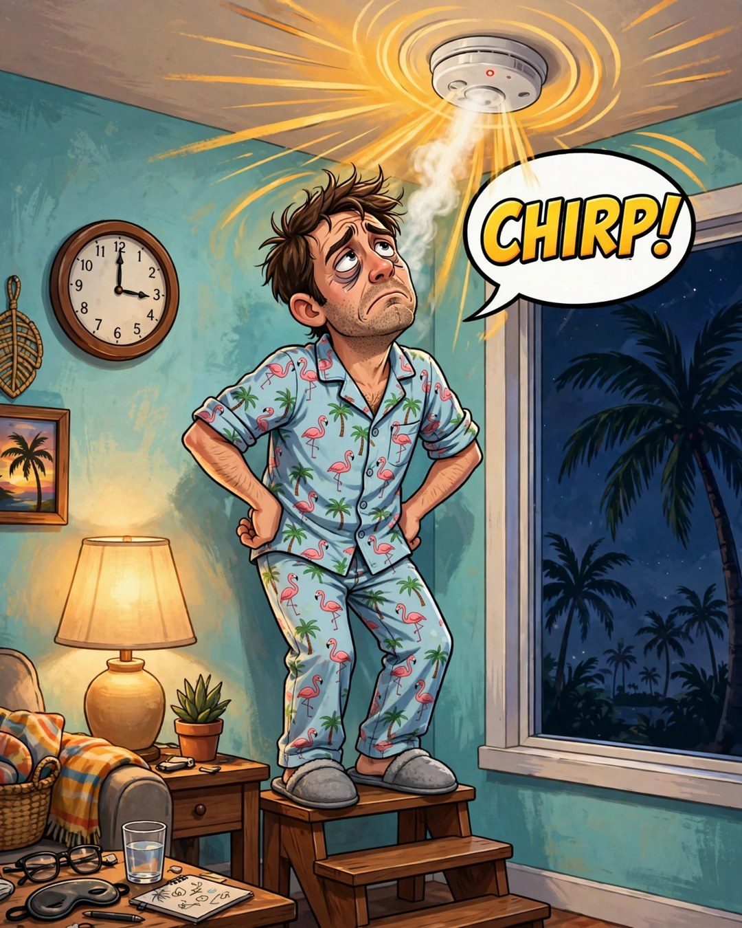 It Always Starts at 3 A.M.: CHIRP… Silence… CHIRP…